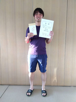 R7 山形県オープン山形大会　男子シングルス　第３位