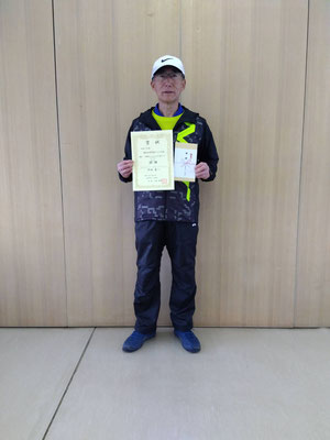 R7 春季シングルス 男子65歳クラス　優勝