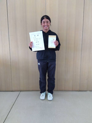 R7 春季中学生女子シングルス　第３位