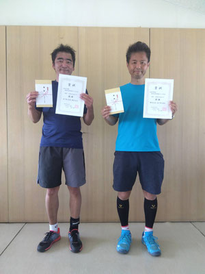 R7 春季ダブルス 男子45歳クラス　優勝