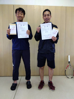 春季男子ダブルス Aクラス 第３位