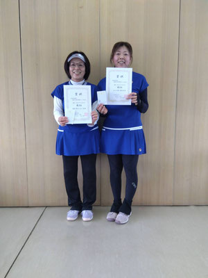 R8 春季女子ダブルスAクラス　第２位