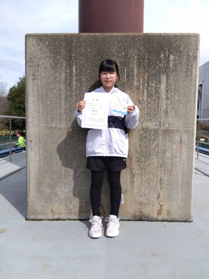 R8 春季小学生女子シングルス　第３位