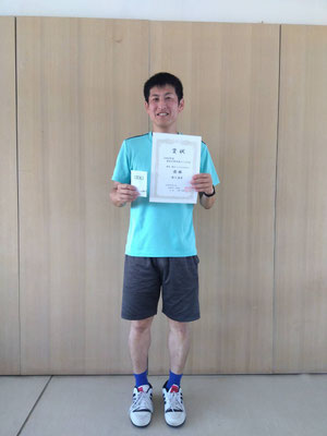 R8 春季男子シングルスAクラス　優勝