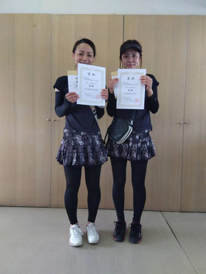 R7 春季ダブルス 女子Bクラス　優勝
