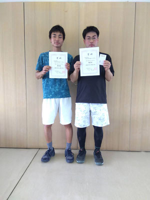 R8 春季男子ダブルスAクラス　第３位