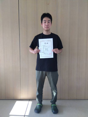R8 春季男子シングルスBクラス　第３位