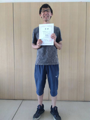 R8 春季男子シングルスAクラス　第３位