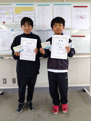 R8 小学生男子ダブルス　優勝