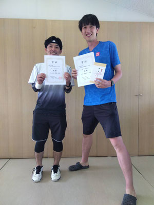 R7 春季ダブルス 男子Bクラス　優勝