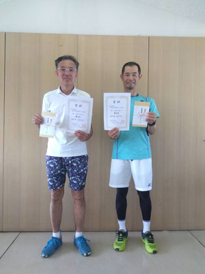 R7 春季ダブルス 男子45歳クラス　第２位
