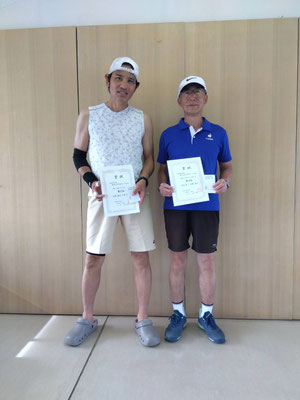 R8 春季男子ダブルスBクラス　第２位