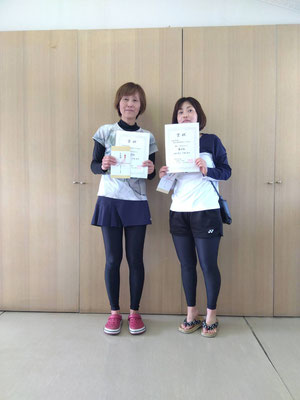 R7 春季ダブルス 女子Bクラス　第２位