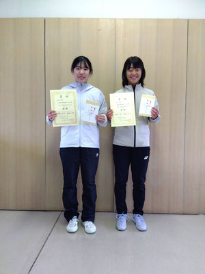 R7 春季中学生女子ダブルス　優勝