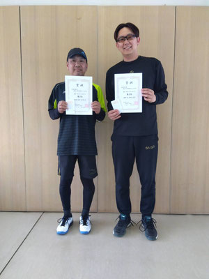 R8 春季男子ダブルスBクラス　第３位
