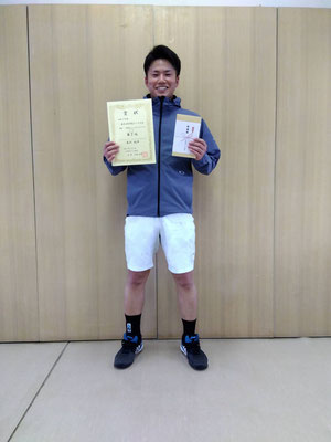 R7 春季シングルス 男子Aクラス　第２位