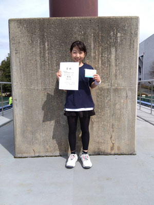 R8 春季小学生女子シングルス　第３位