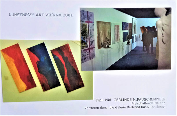 Das Triptychon wurde 1 Jahr nach der ART VIENNA verkauft