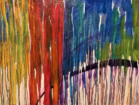 OHNE TITEL                   80x60                     € 1200.-     