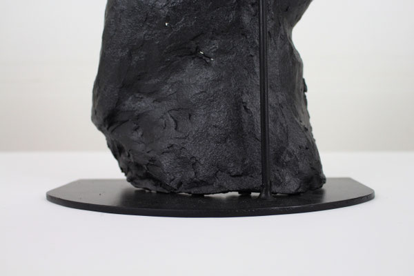 untitled (night), 2020 ceramic enamel and painted iron, 40x28x17.5 cm