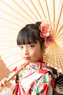 ハーフ成人式写真