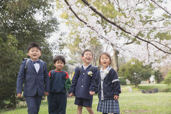 入園・入学・卒園・卒業の写真