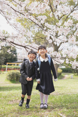 入園・入学・卒園・卒業の写真