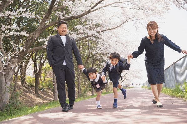 入園・入学・卒園・卒業の写真