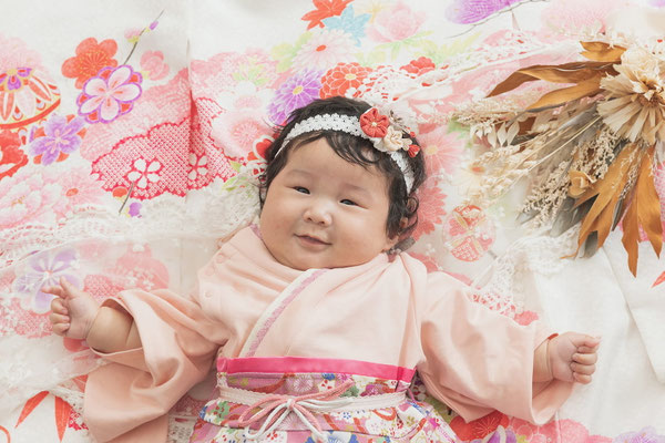百日祝い写真