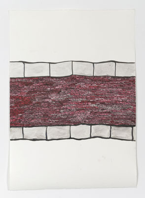 Bittersweet_2, Tusche und Aquarell auf Büttenpapier, 58 x 42 cm