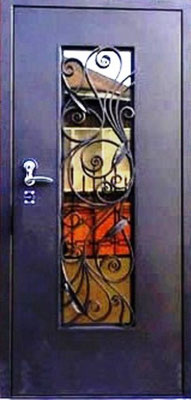 Металлические двери в городе Руза.