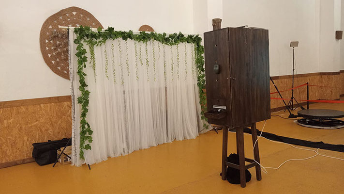 Fotomaton clásico para bodas en Cádiz