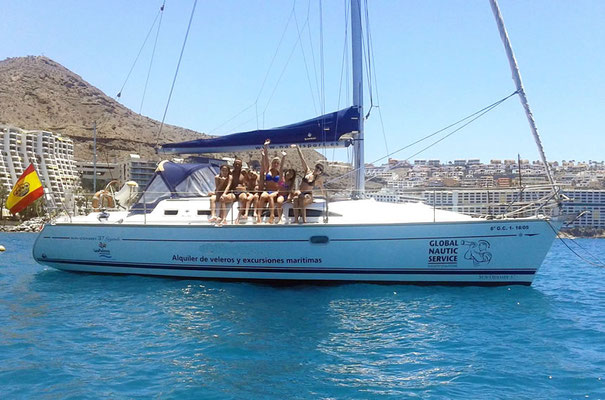 Paseos y fiestas en velero Las Palmas de Gran Canaria