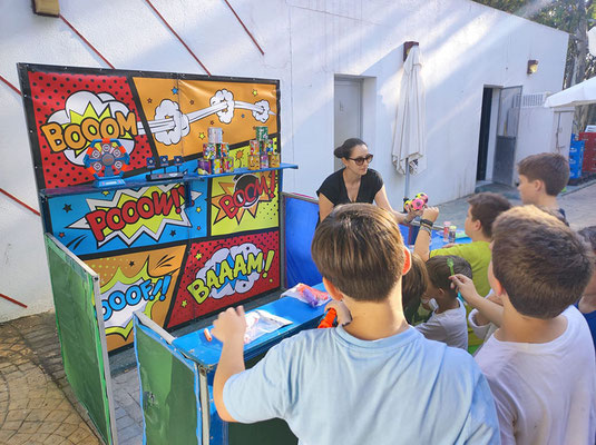 Juegos de mini feria para comunión de niños y niñas en Chipiona