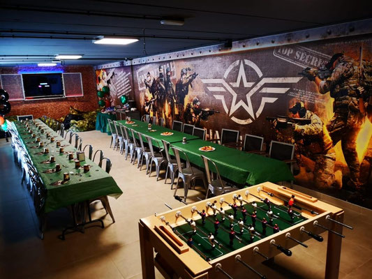 Sala privada para celebraciones en las palmas