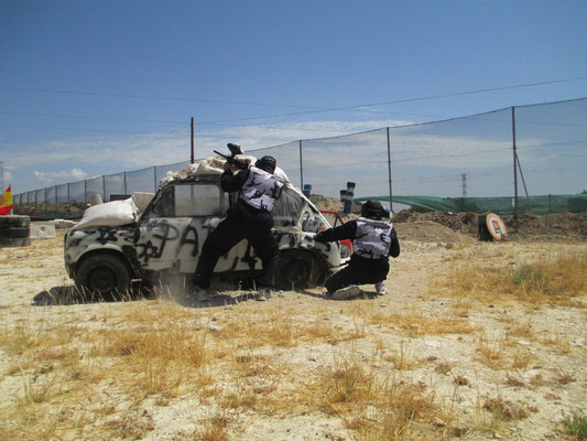 Jugar una partida de paintball en Alicante