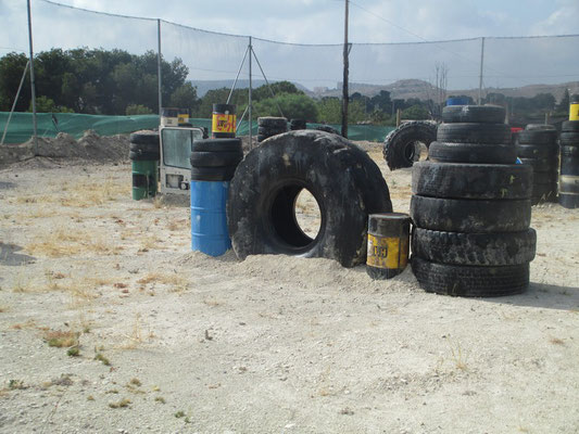Jugar una partida paintball en Alicante