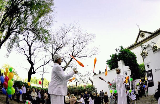 Zancudos con malabares boda Huelva