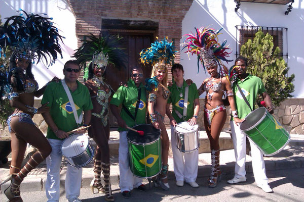 grupo de batucada para eventos en Granada