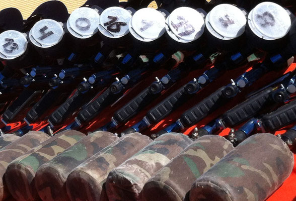 Jugar una partida de paintball en Chipiona