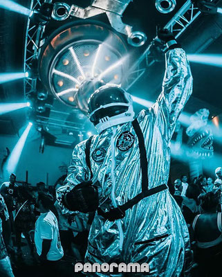 zancudos space man para discotecas y fiestas
