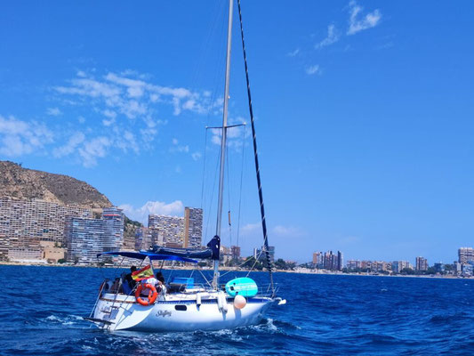 Alquiler de velero en Alicante
