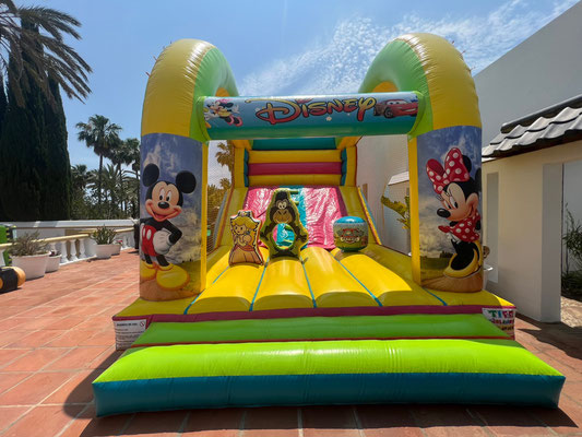 alquiler castillo hinchable La línea