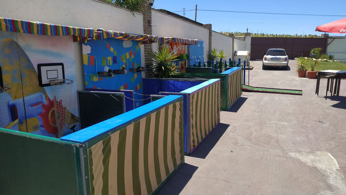 puestos de mini feria para comunión de niños y niñas en Puerto Real