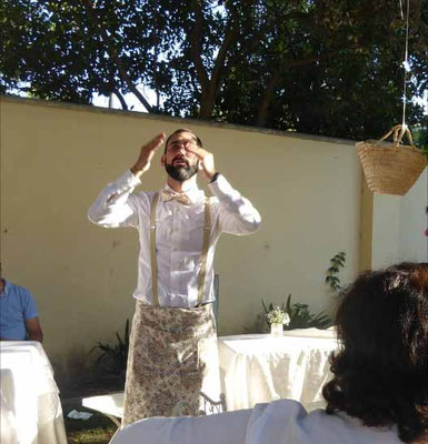 Contratar un camarero falso infiltrado para mi boda