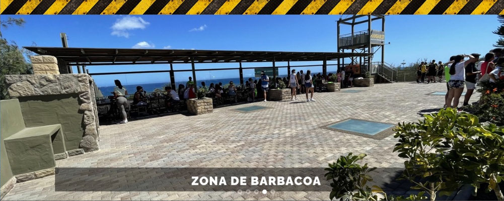 Jugar al paintball con barbacoa en Maspalomas