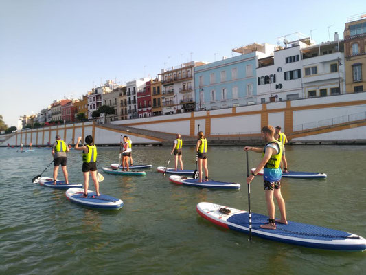 paddle surf despedidas solteras Sevilla