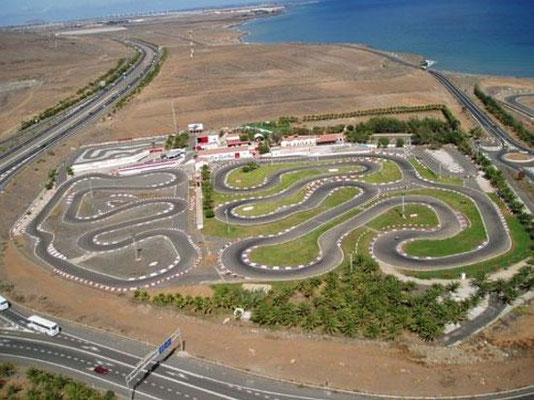 circuito de karts en Maspalomas