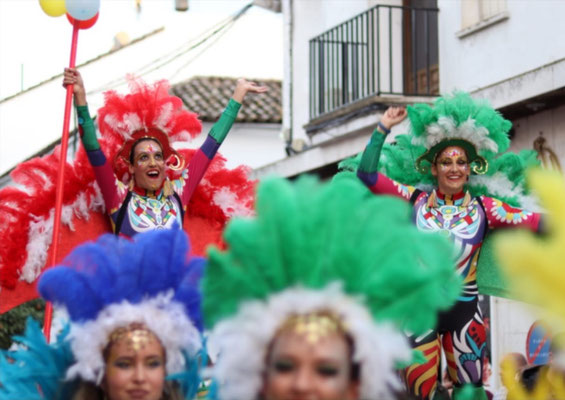 Pasacalles alegre con baile para cabalgatas para la sierra de Huelva