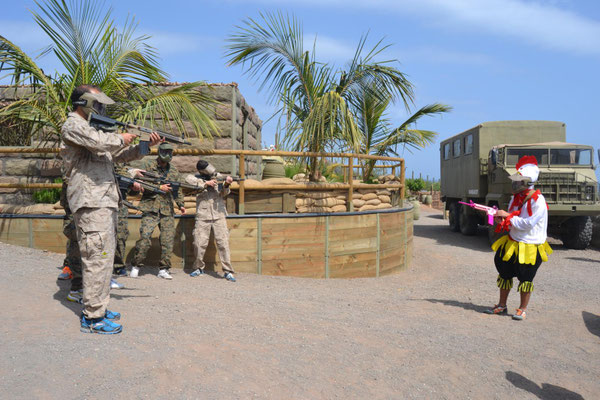 Jugar al airsoft en Las Palmas, Maspalomas